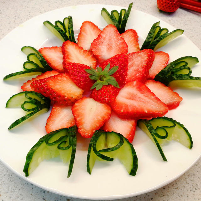 年夜饭新年菜（十一）&草莓水果拼盘