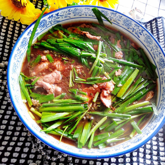 农家酱油肉片