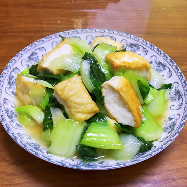 油菜豆腐