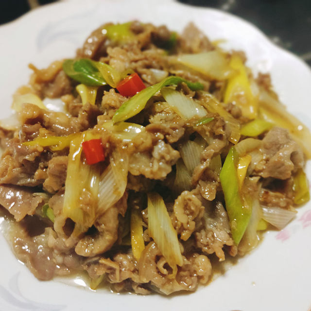 葱爆羊肉