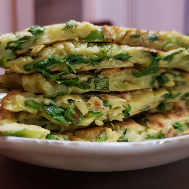 生菜煎饼