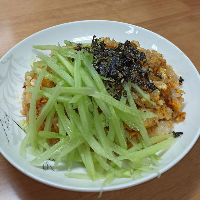 韩式辣酱鸡蛋炒饭