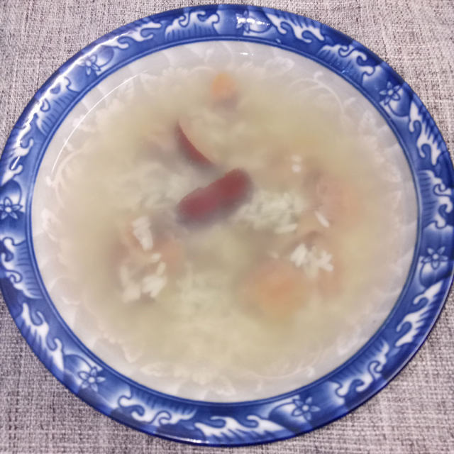 红枣桂圆酒酿甜汤