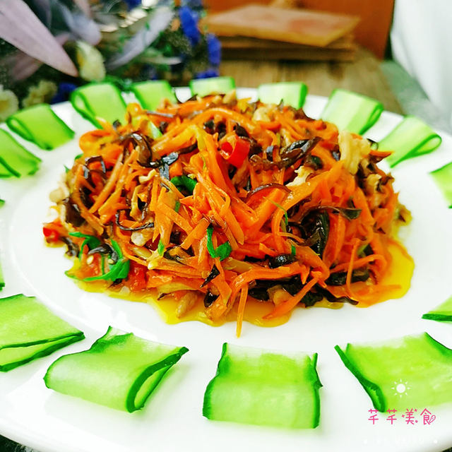 Fish flavored shredded pork