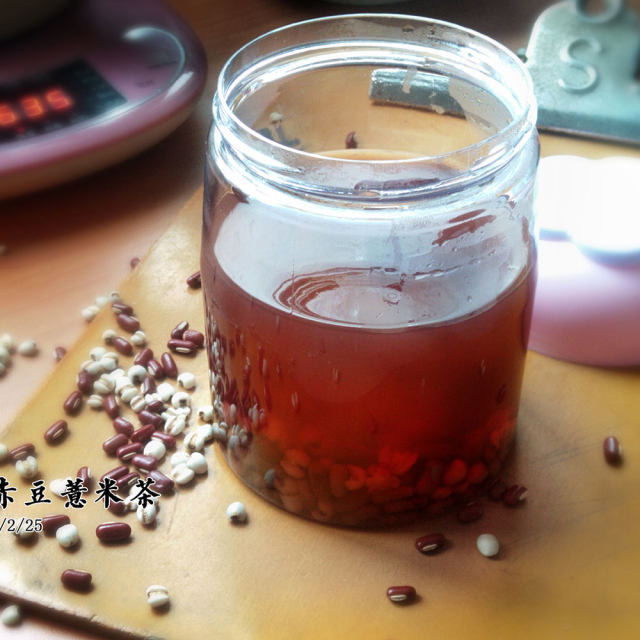 祛湿薏米赤豆茶
