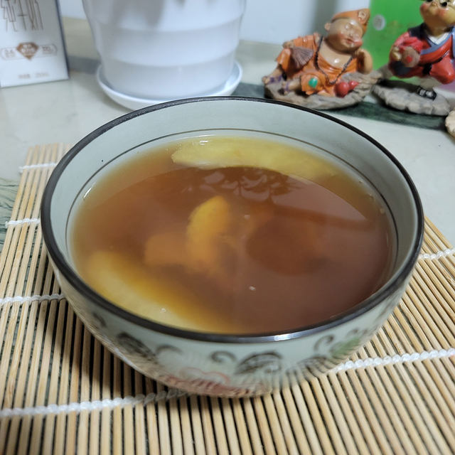 苹果山楂黑糖姜茶