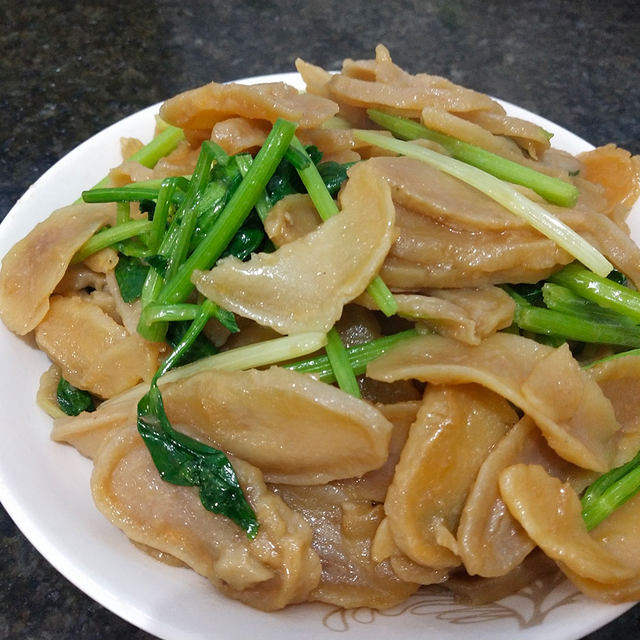 芹菜炒土豆干