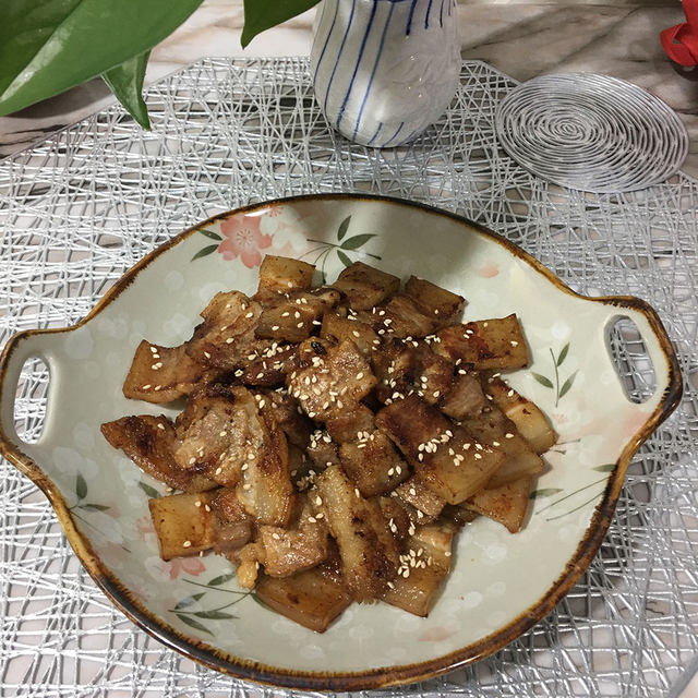 香煎五花肉