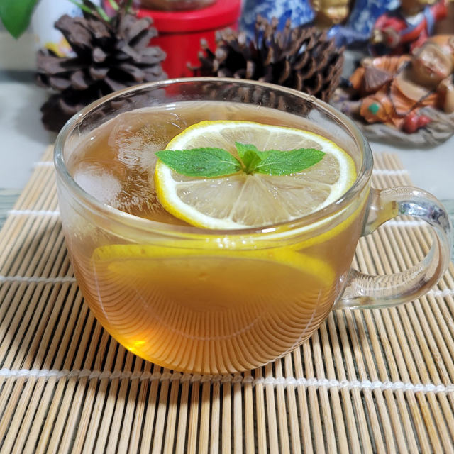 苹果柠檬冰红茶