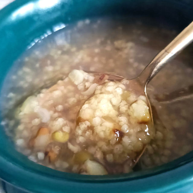 小米西米绿豆粥
