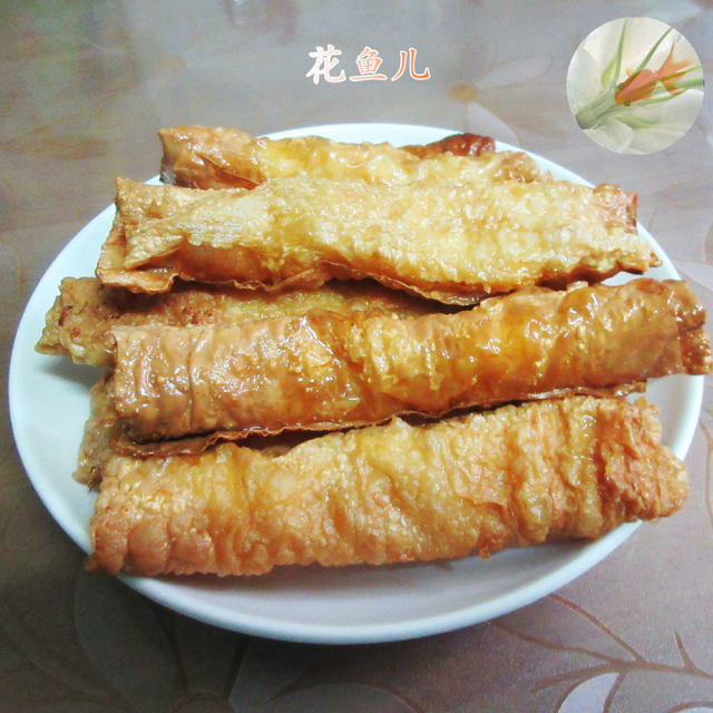 虾仁豆腐皮卷