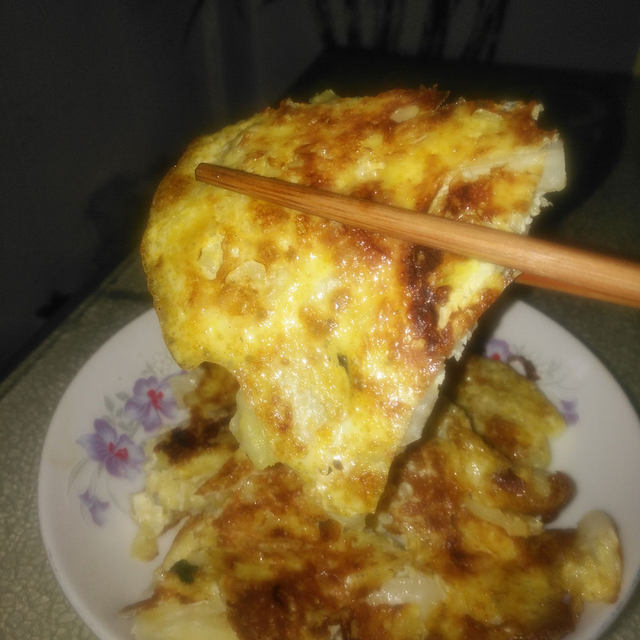 包菜蛋饼