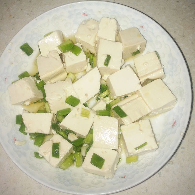 小葱拌豆腐