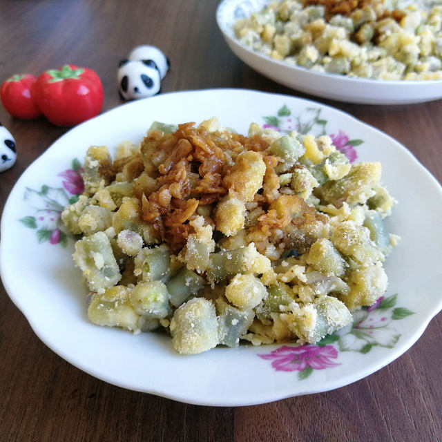 豇豆麦饭