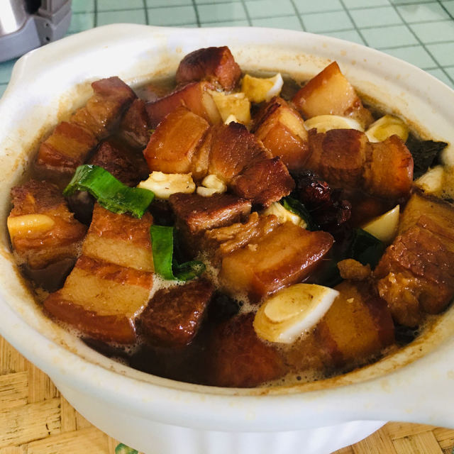 砂锅红烧肉炖豆腐