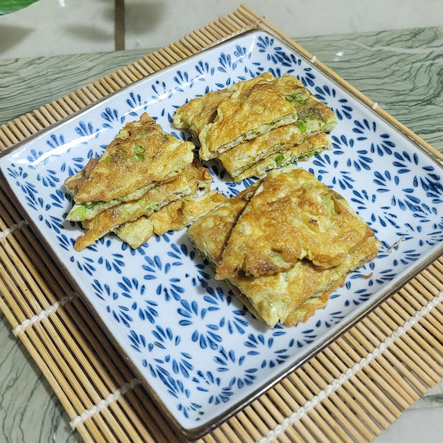 生菜鸡蛋饼