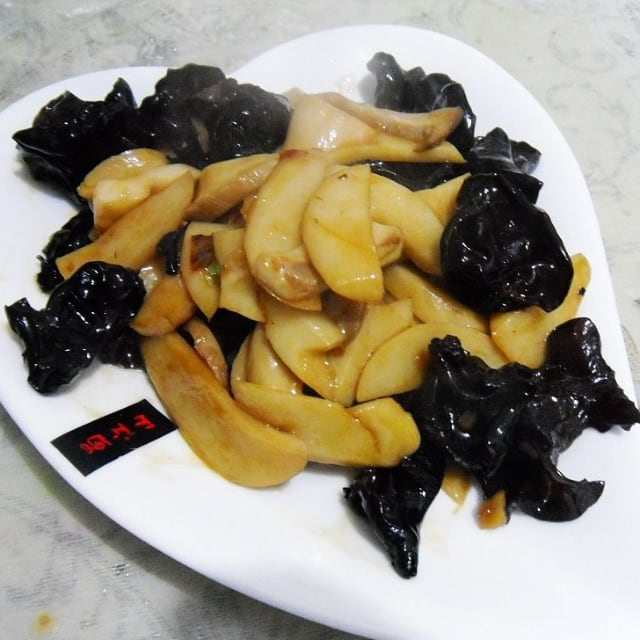 菌菇黑白菜