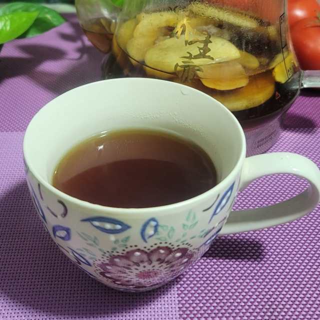 苹果红枣黑糖姜茶
