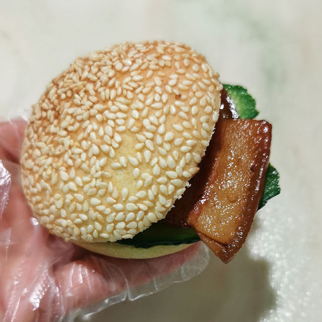 玉米面烧饼