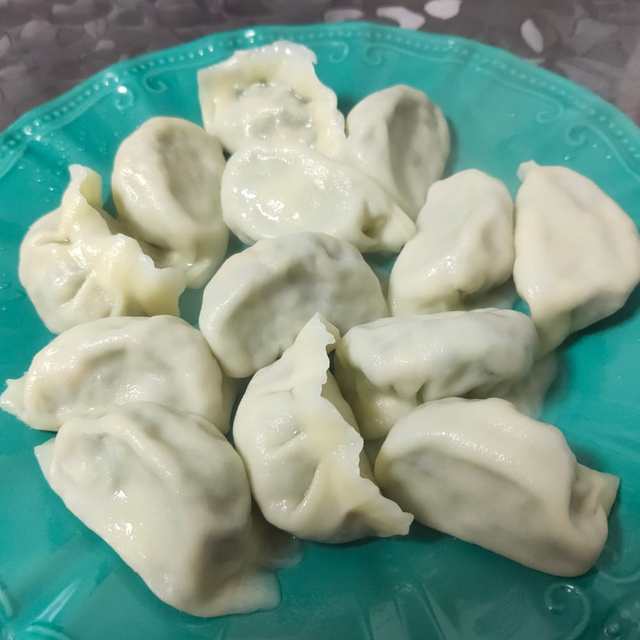 韭菜三鲜水饺