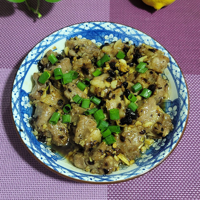 豆豉蒸排骨