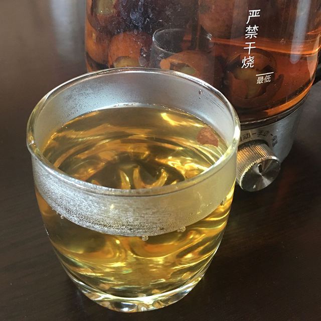 玫瑰花桂圆山楂茶