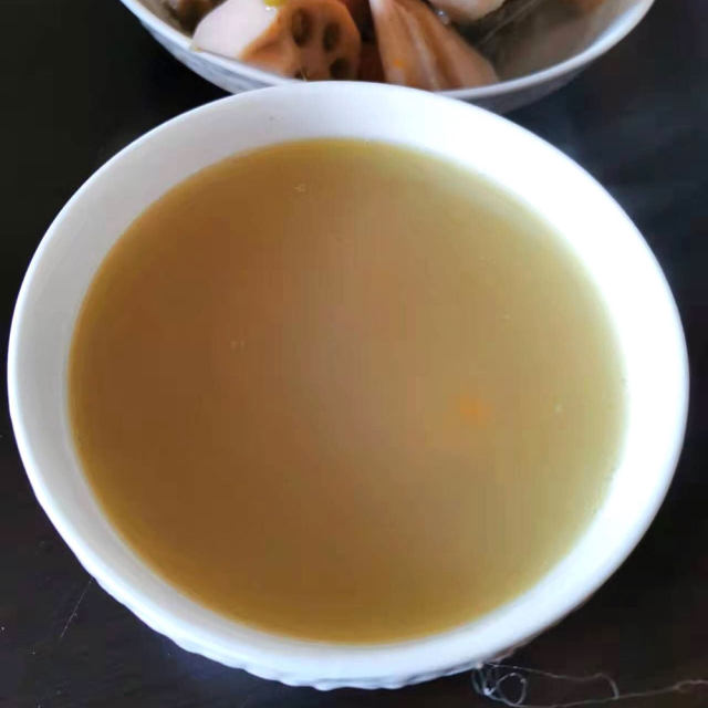 扇骨莲藕绿豆汤