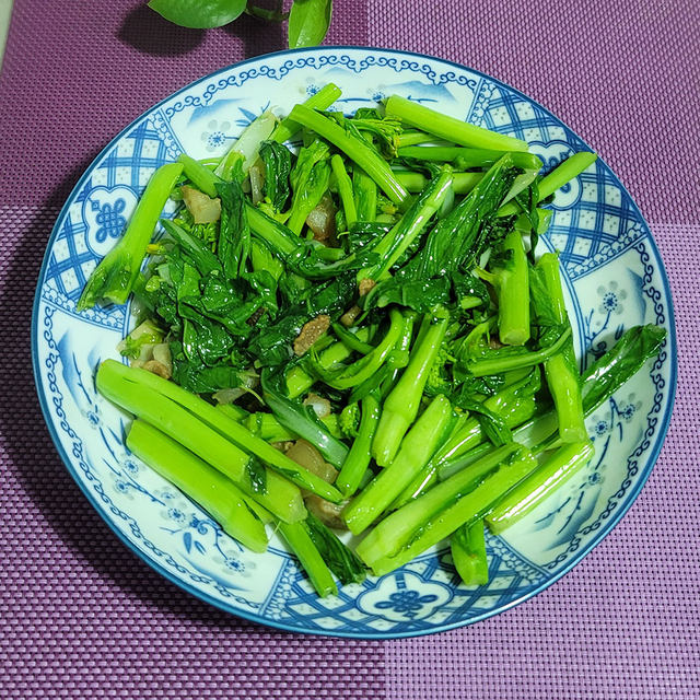 炒菜心