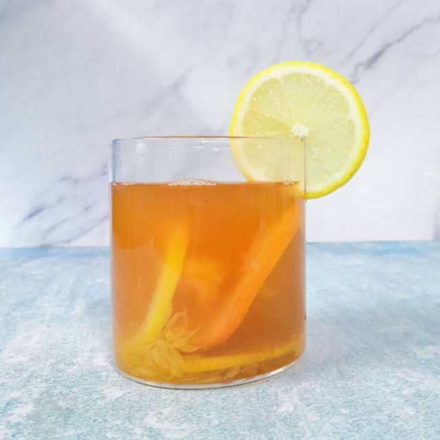 热橙柠檬茶