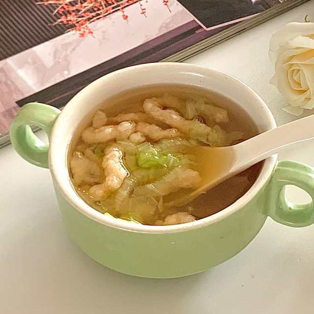 虾滑汤