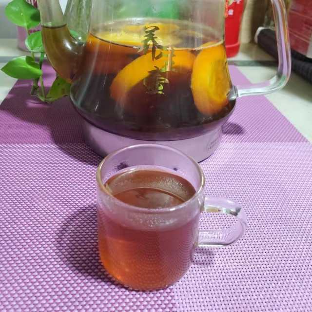 橙子养生茶