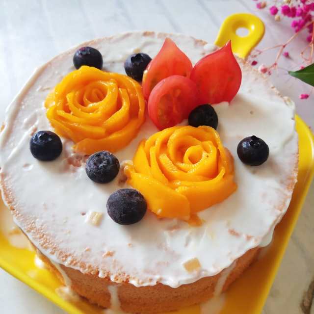 酸奶芒果蛋糕