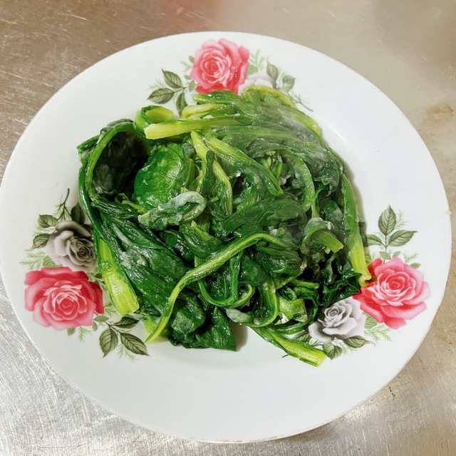 蒸茼蒿