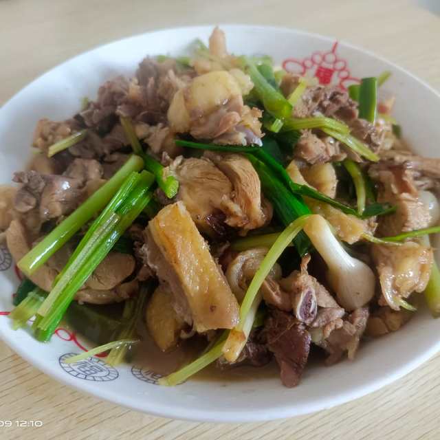 蒜香鸡肉