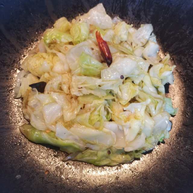 清炒圆白菜