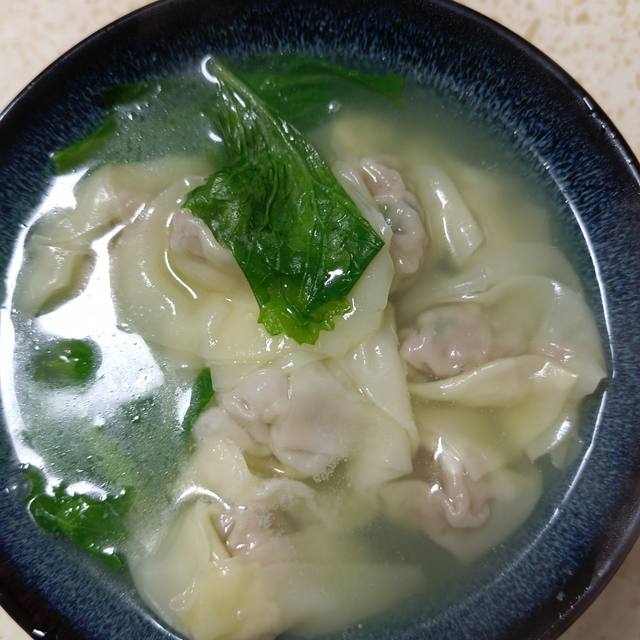 荠菜馄饨汤