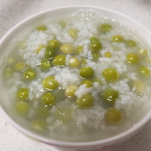 豌豆大米粥