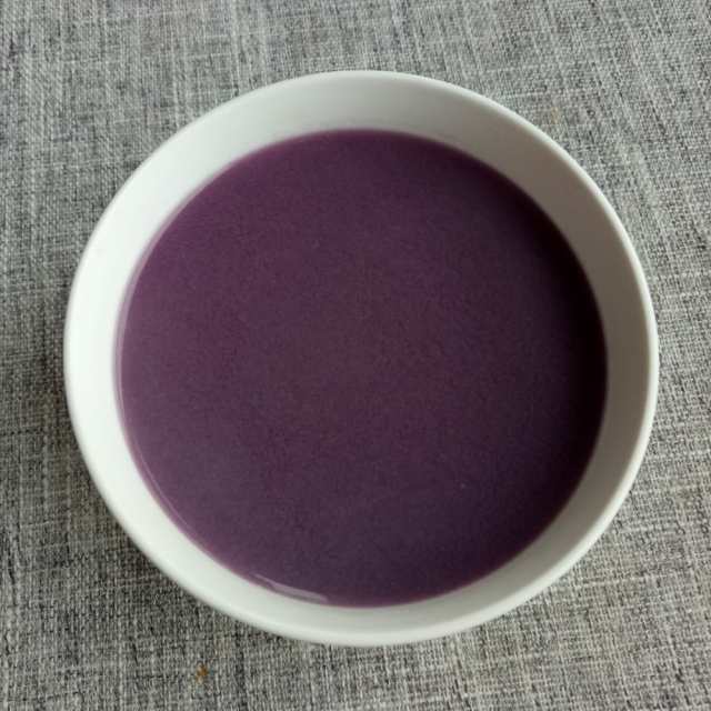 紫薯小米糊