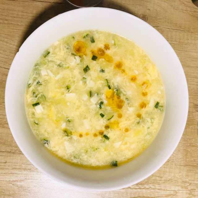 黄瓜豆腐鸡蛋汤