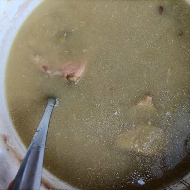 绿豆龙骨汤
