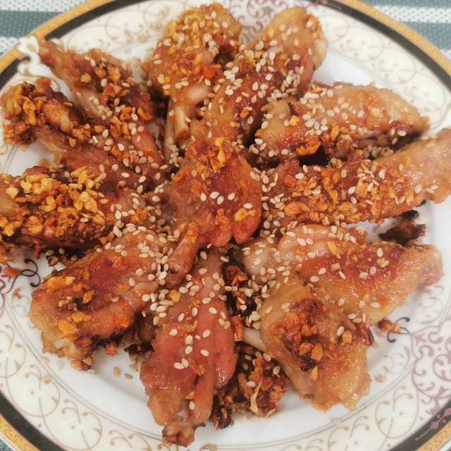 蒜酥鸡翅