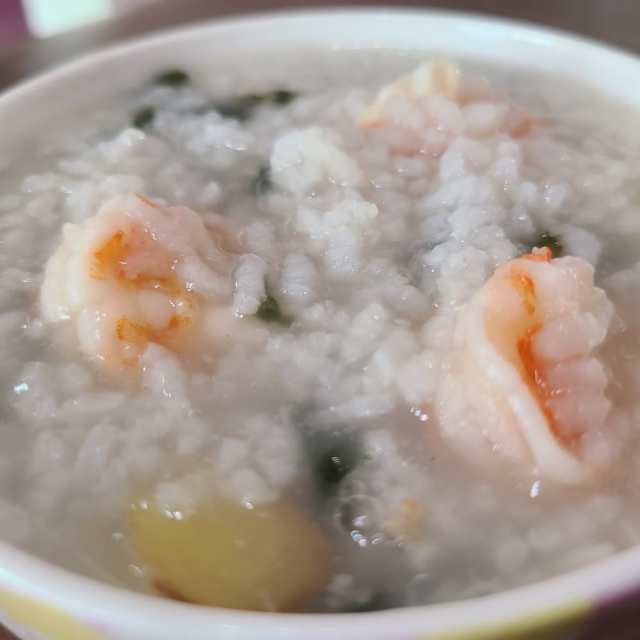 紫苏虾仁粥