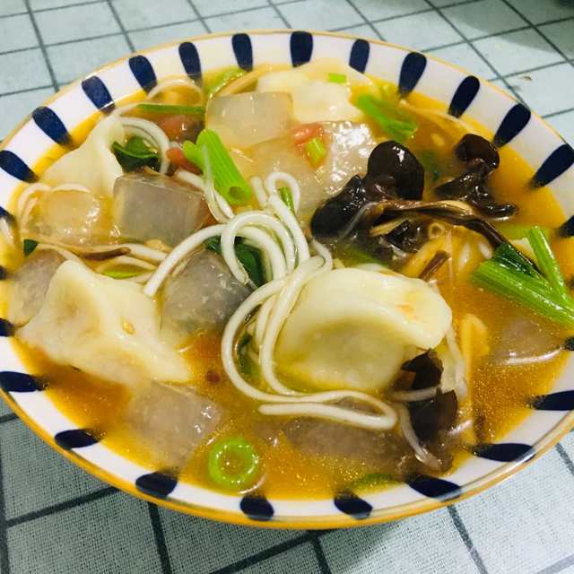 粉汤饺子