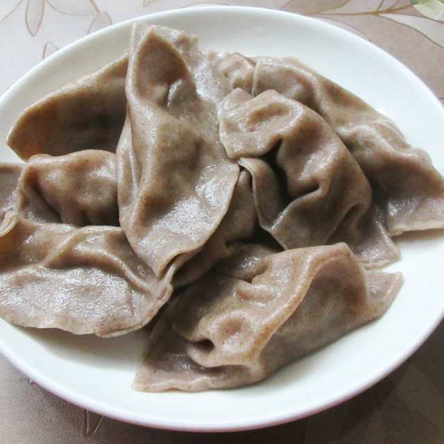 佛手瓜肉馅荞麦饺子