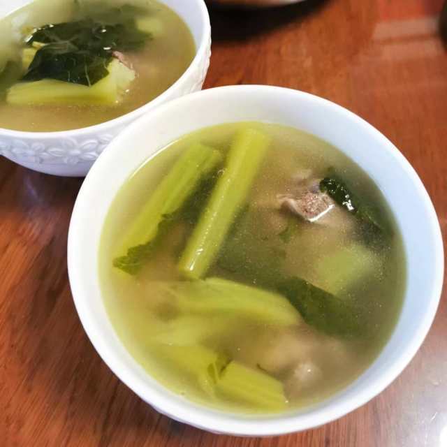 春菜龙骨汤