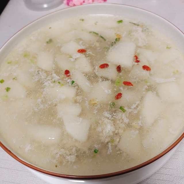 雪梨肉饼汤