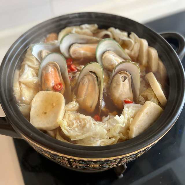白菜海鲜锅