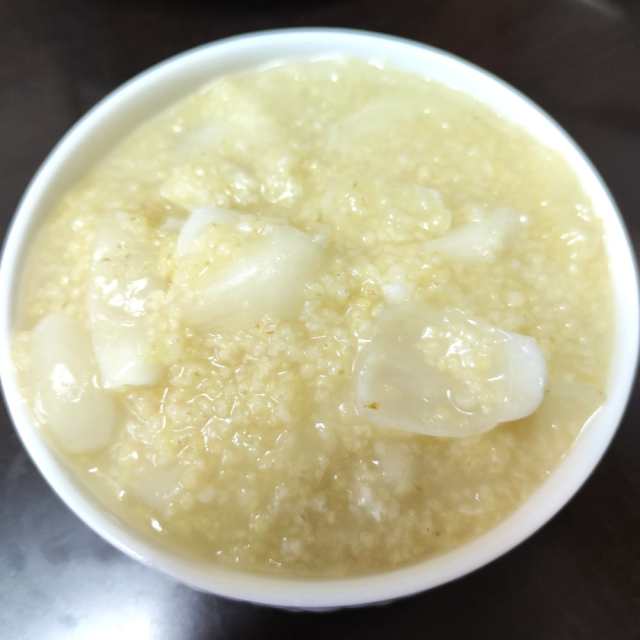 小米玉米百合粥