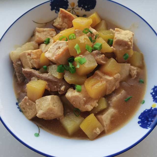 土豆烧豆腐