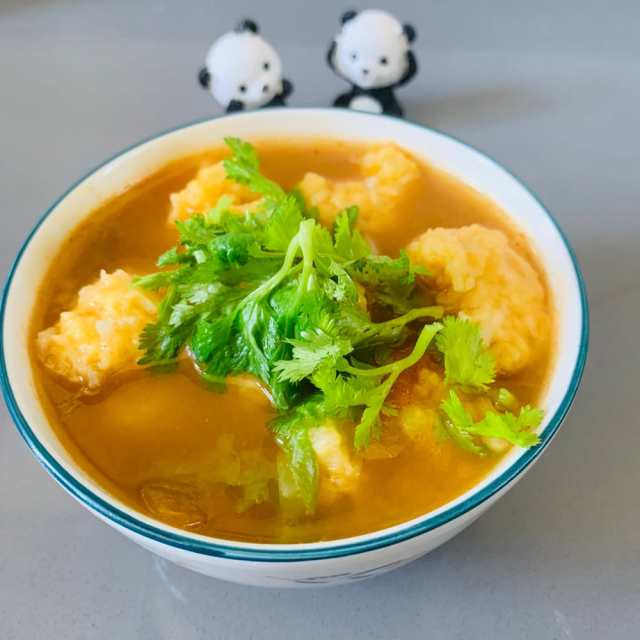 萝卜素丸子汤